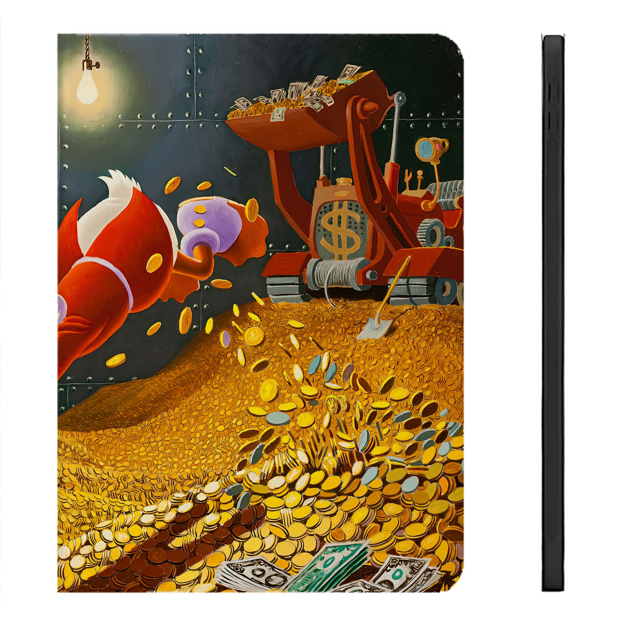 （画像用） ミッキーマウス Mickey Mouse IPadケース ペンホルダー付き ブックスタイルデザイン